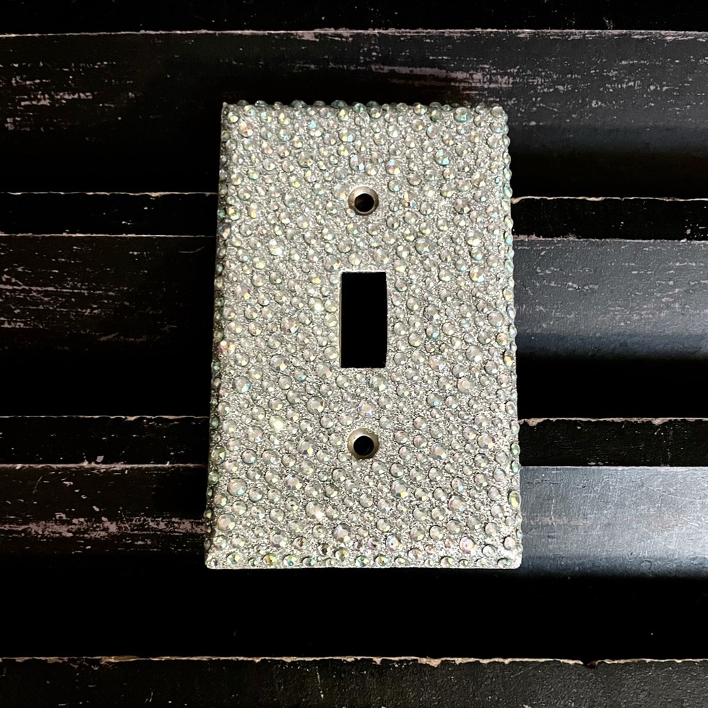 Crystal Bling Wall Switch Plate